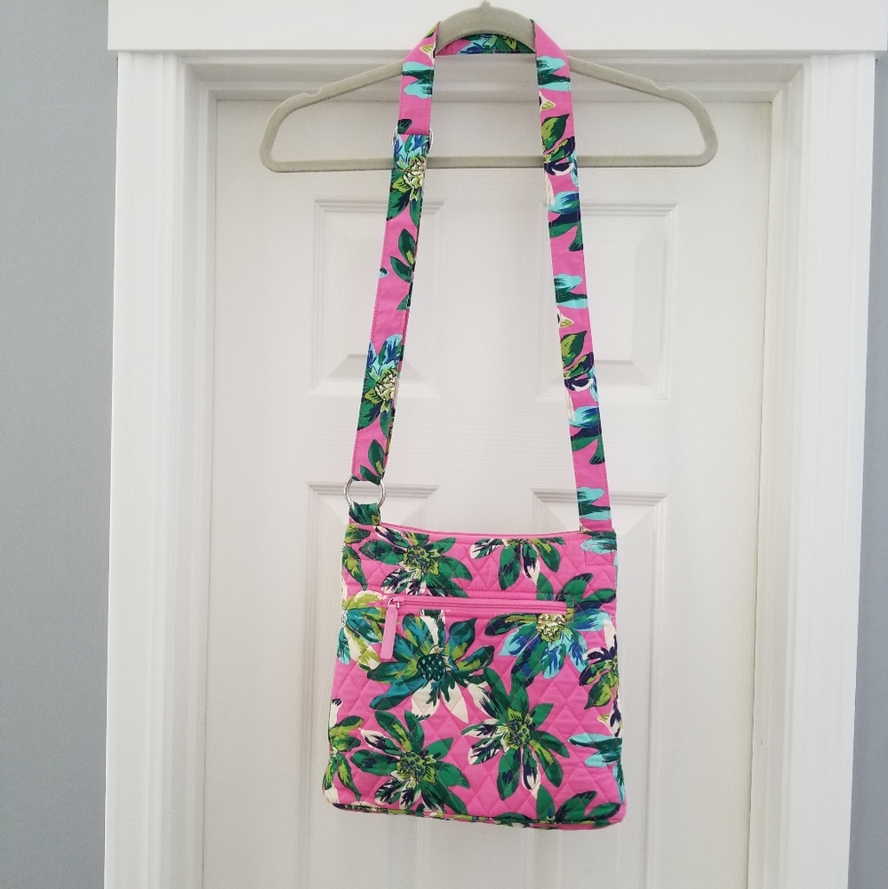 Vera Bradley triple zip hipster